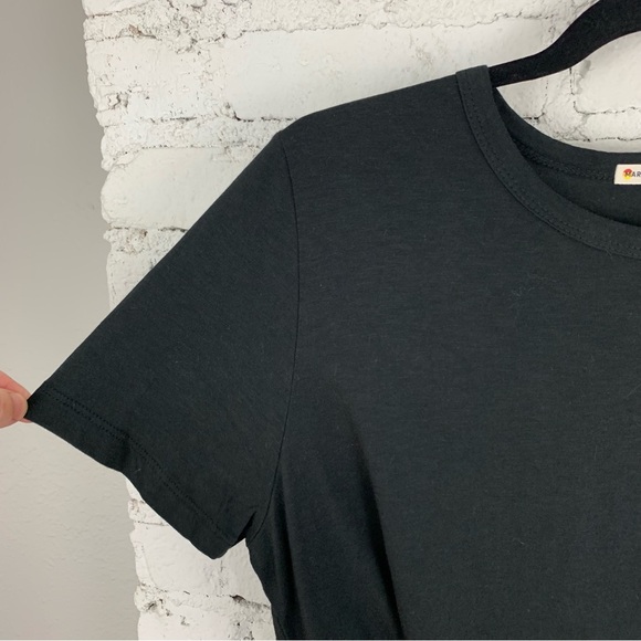 Marine Layer Classic Crew Neck Black Tee Supima Cotton Modal XL - Picture 6 of 10